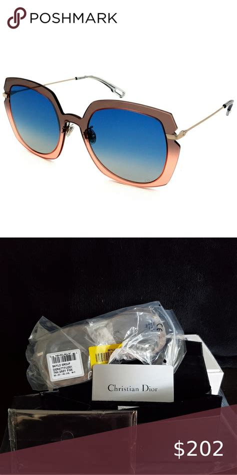 dior women's attitude 1 56mm sunglasses|Dior Square Sunglasses Attitude 1 YQL1I Gray .